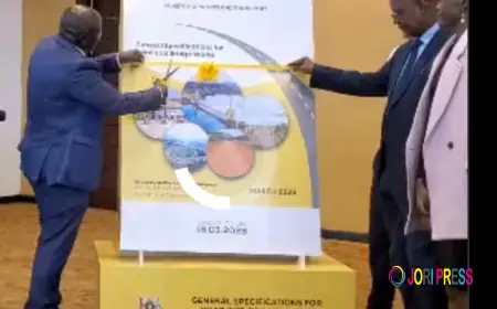 Gov’t launches specifications for Roads and Bridge works to enhance quality & safety.