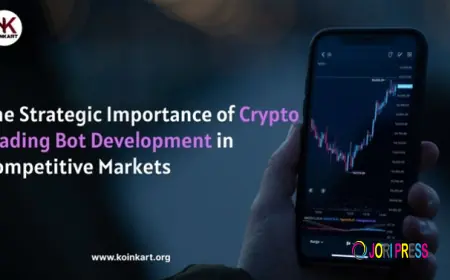 The Strategic Importance of Crypto Trading Bot Development in Competitive Markets