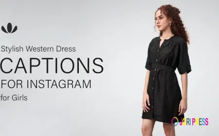 Stylish Western Dress Captions for Instagram for Girls