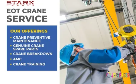 Overhead EOT Cranes Services & Repair In UAE- STARK Cranes