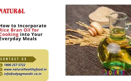 How to Incorporate Rice Bran Oil for Cooking into Your Everyday Meals
