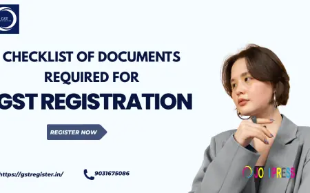 Checklist of Documents Required For GST Registration