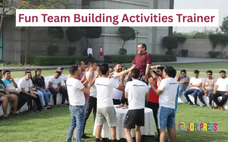Fun Team Building Activities Trainer | Boost Teamwork & Leadership