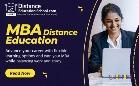 MBA Distance Education: A Flexible Path to Career Growth in 2026