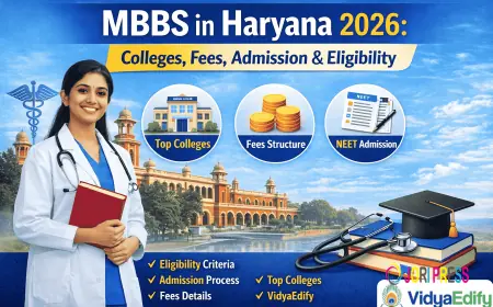 MBBS in Haryana 2026: Colleges, Fees, Admission & Eligibility