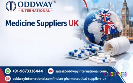 Medicine Suppliers UK – Reliable Sourcing with Oddway International