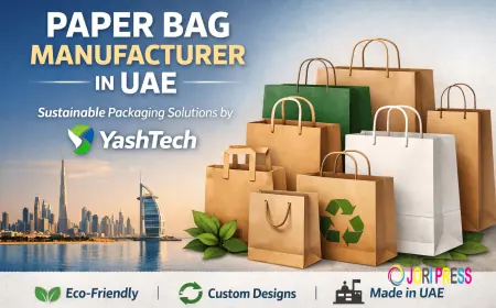 Paper Bag Manufacturer in UAE – Sustainable Packaging Solutions by YashTech