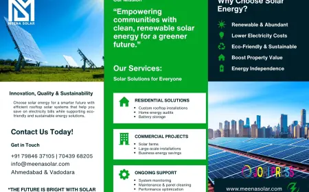 The Best Solar Company in Ahmedabad for Homes and Businesses - Meena Solar