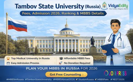Tambov State University (Russia) – Fees, Admission 2026, Ranking & MBBS Details