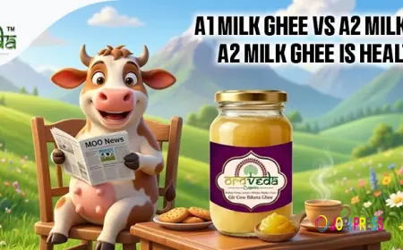 A1 Milk Ghee vs A2 Milk – Why A2 Milk Ghee Is Healthier
