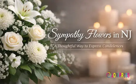Sympathy Flowers in NJ: A Gentle Way to Express What Words Cannot