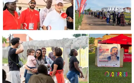 Ray of Hope: Thousands in Bukedea turn up to access free eye care by Ruparelia Foundation.