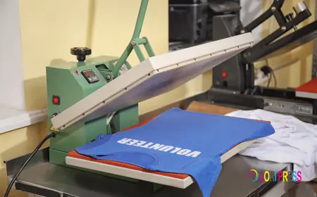 Best T Shirt Printer Machine with Heat Press Setup