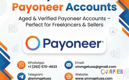 Professional Verified Payoneer Accounts for International Transactions