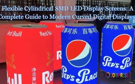 Flexible Cylindrical SMD LED Display Screens: A Complete Guide to Modern Curved Digital Displays: