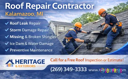 Choosing the Right Roof Repair Company in Dorr Township MI and Texas Corners MI