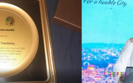 KCCA ED Haj. Buzeki salutes Sudhir Ruparelia for the support for Kampala City Festival 2025.