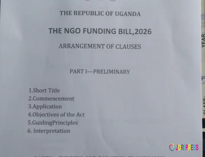Parliament Set To Deliberate NGO Funding Bill Ahead Of 12 Parliament Members Swearing-in