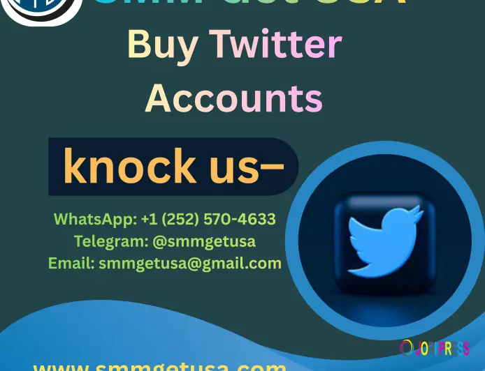Buy Verified Twitter Accounts – Instant Delivery & Full Access from smmgetusa.com