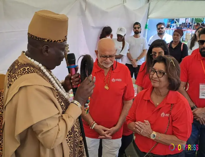 Sudhir Ruparelia offers UGX 50 Million to Teso Kingdom, named Eminat. 