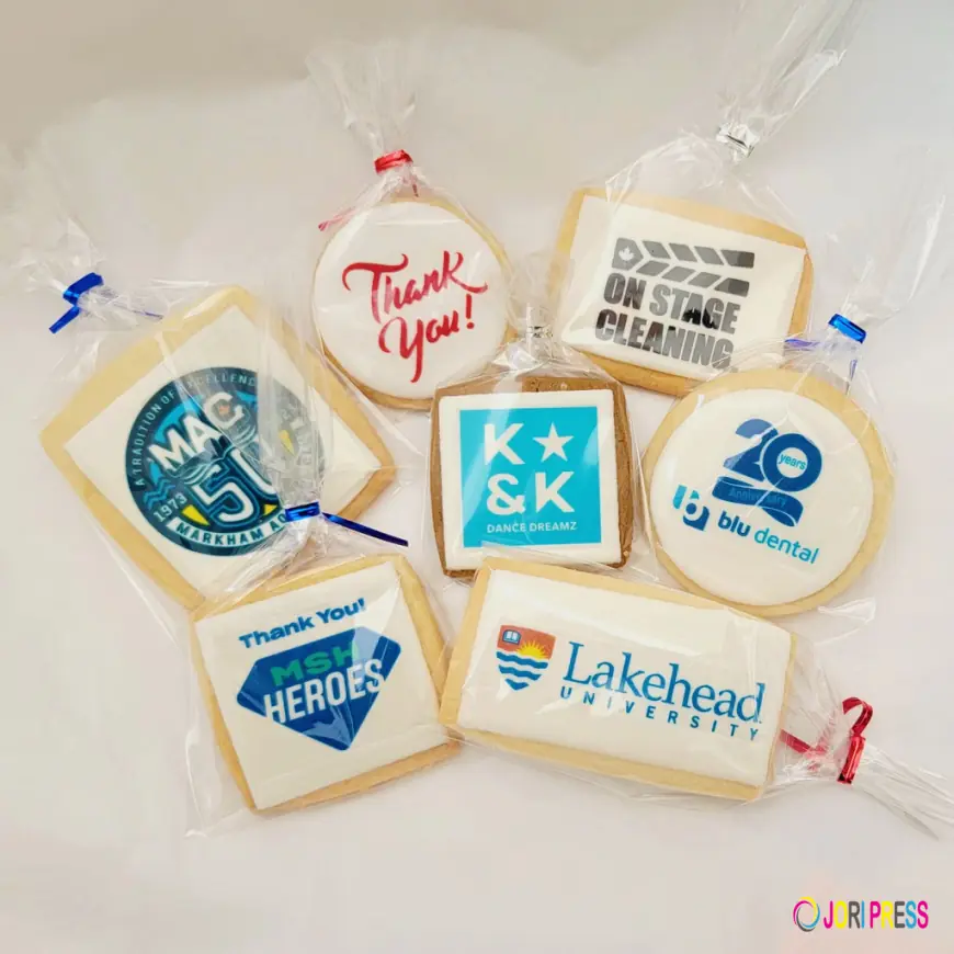 Gourmet Logo Cookies for Special Occasions and Promotions