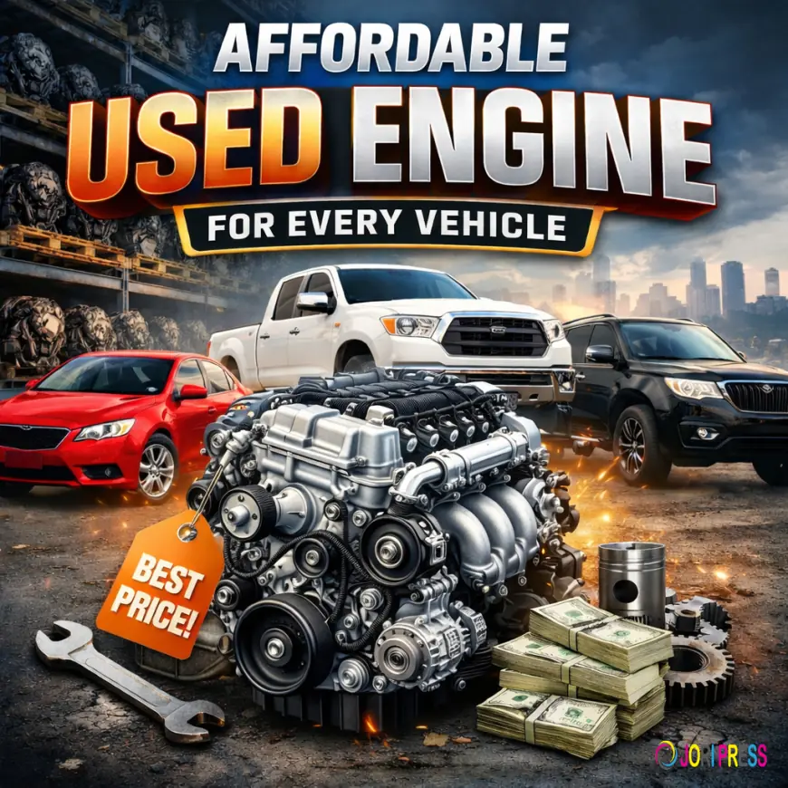 What should you check before buying used engines for sale?