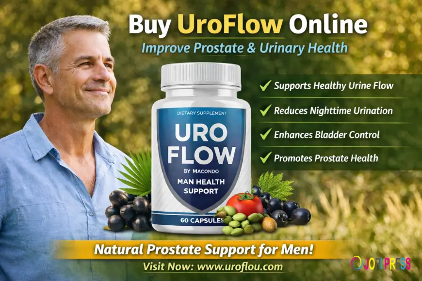 UroFlow – Natural Support for Prostate & Urinary Health