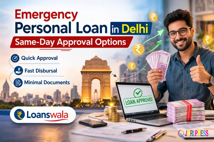Emergency Personal Loan in Delhi: Same-Day Approval Options