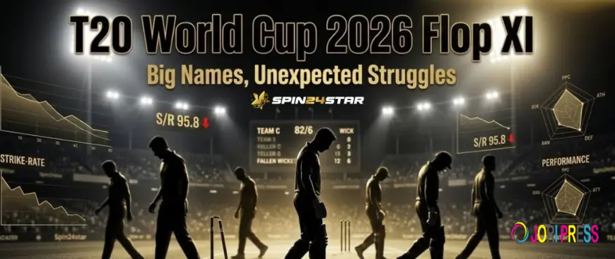 T20 World Cup 2026 Flop XI | Spin24star