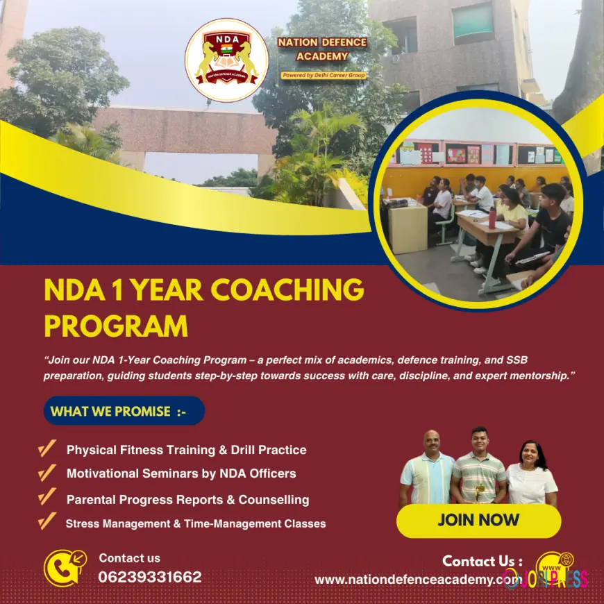 Key Features of the NDA 1 Year Coaching Program in Chandigarh for Defence Aspirants