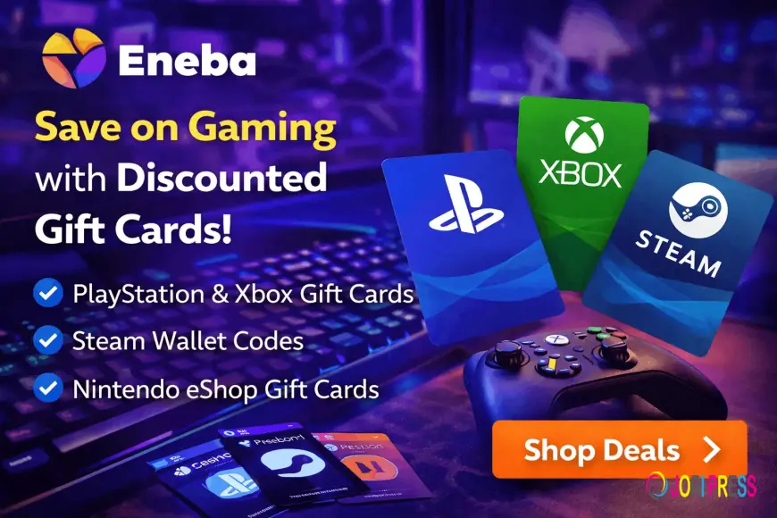 Save on Games with Eneba: Discounted Gift Cards for Gamers