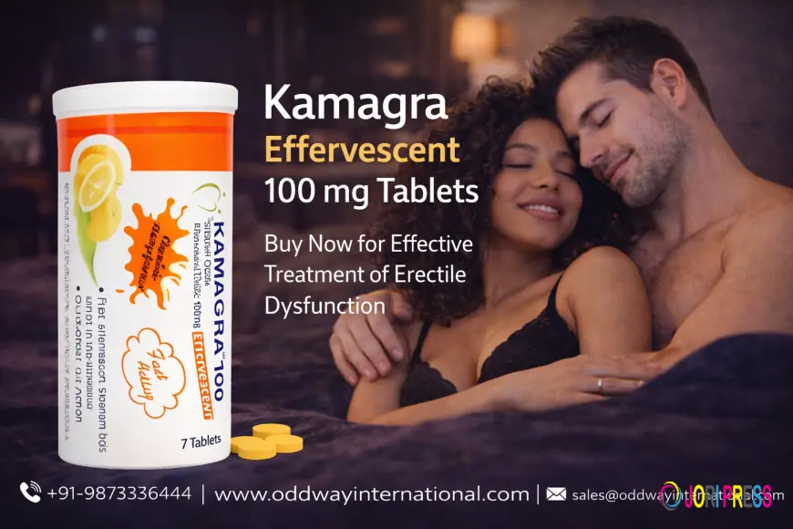 Buy Kamagra Effervescent Online Tablets 100mg – Oddway International