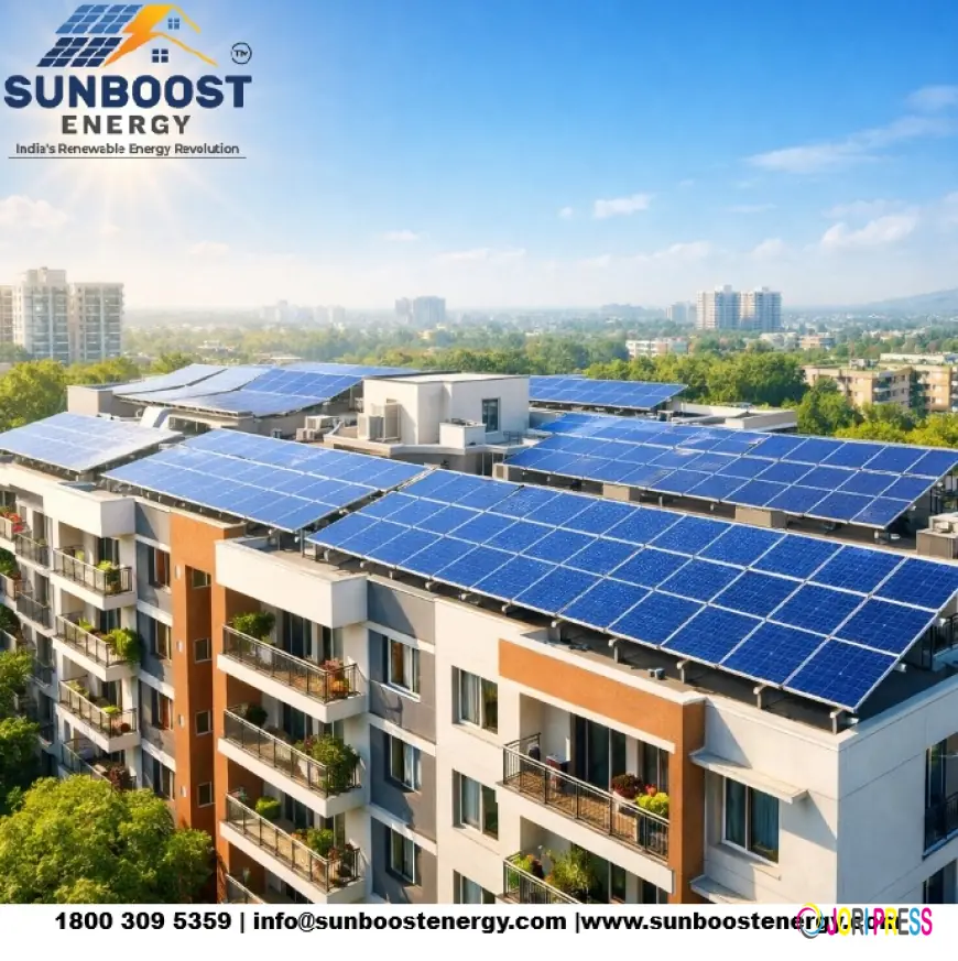 Solar Panels for Apartments & Flats: Efficient Shared Solar Power Solutions for Housing Societies