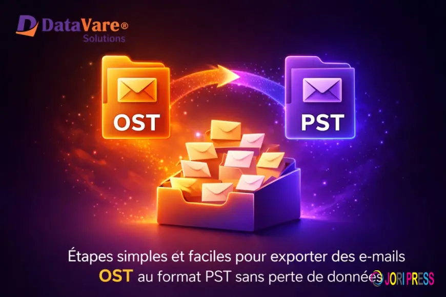 Étapes simples et faciles pour exporter des e-mails OST au format PST sans perte de données.