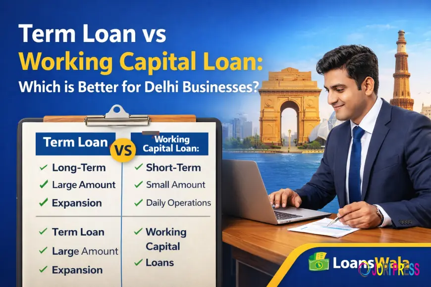 Term Loan vs Working Capital Loan: Which is Better for Delhi Businesses?