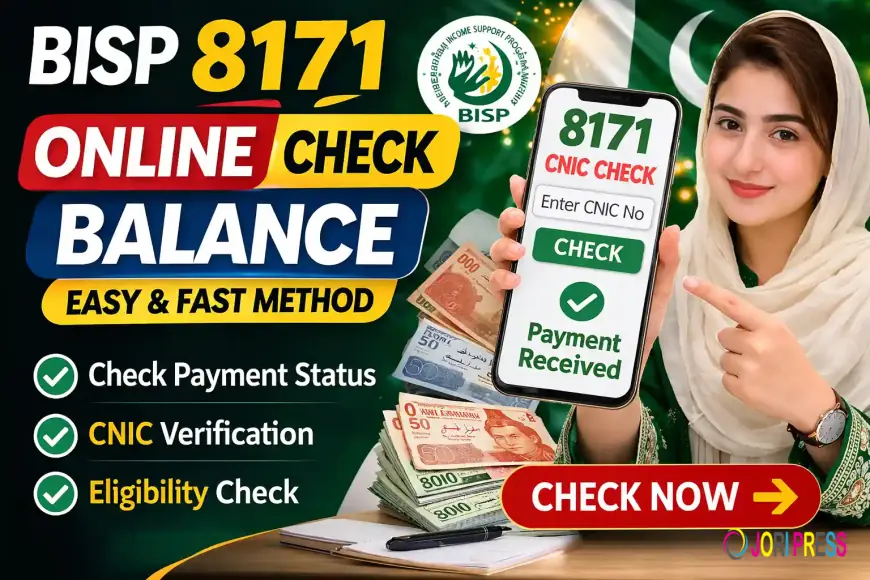 BISP 8171 Online Check Balance – Complete Guide to Verify Your Payment