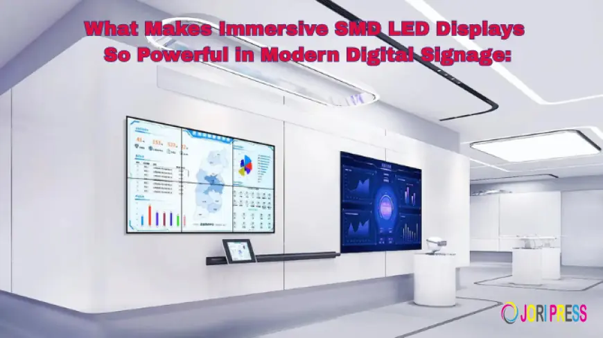 What Makes Immersive SMD LED Displays So Powerful in Modern Digital Signage: