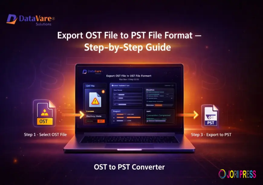 A Perfect Solution to Export OST File to PST File Format–Step-by-Step Guide