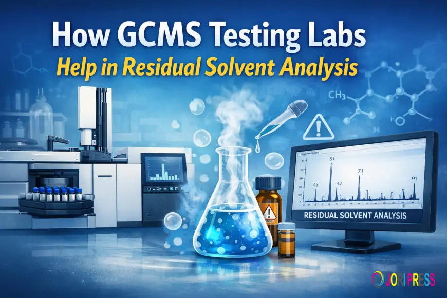 How GCMS Testing Labs Help in Residual Solvent Analysis