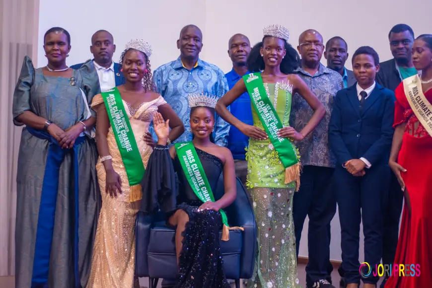 Kirabo Patience crowned Miss Climate Change Awareness Uganda 2026/27.