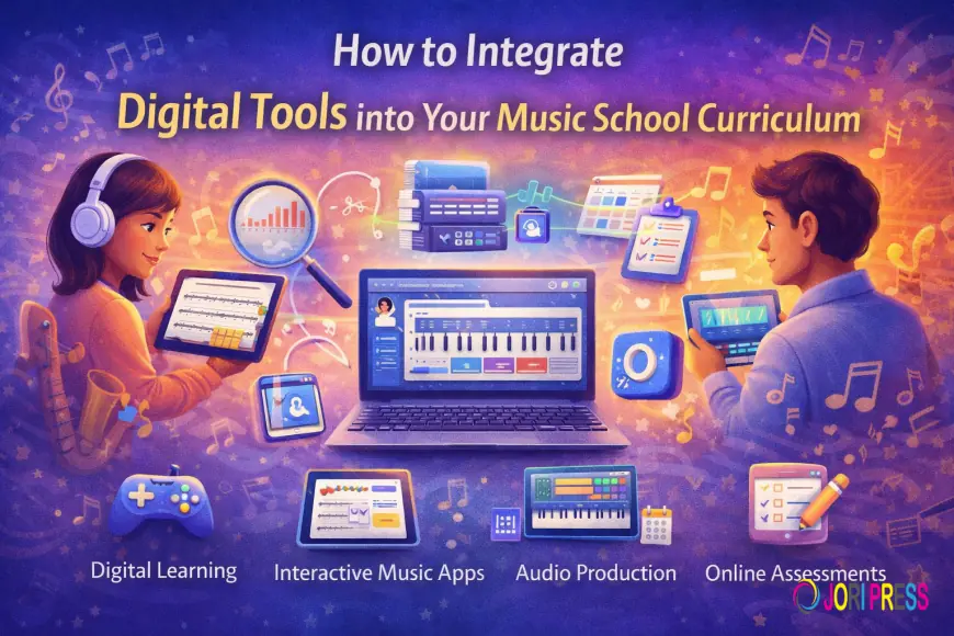 How to Integrate Digital Tools into Your Music School Curriculum