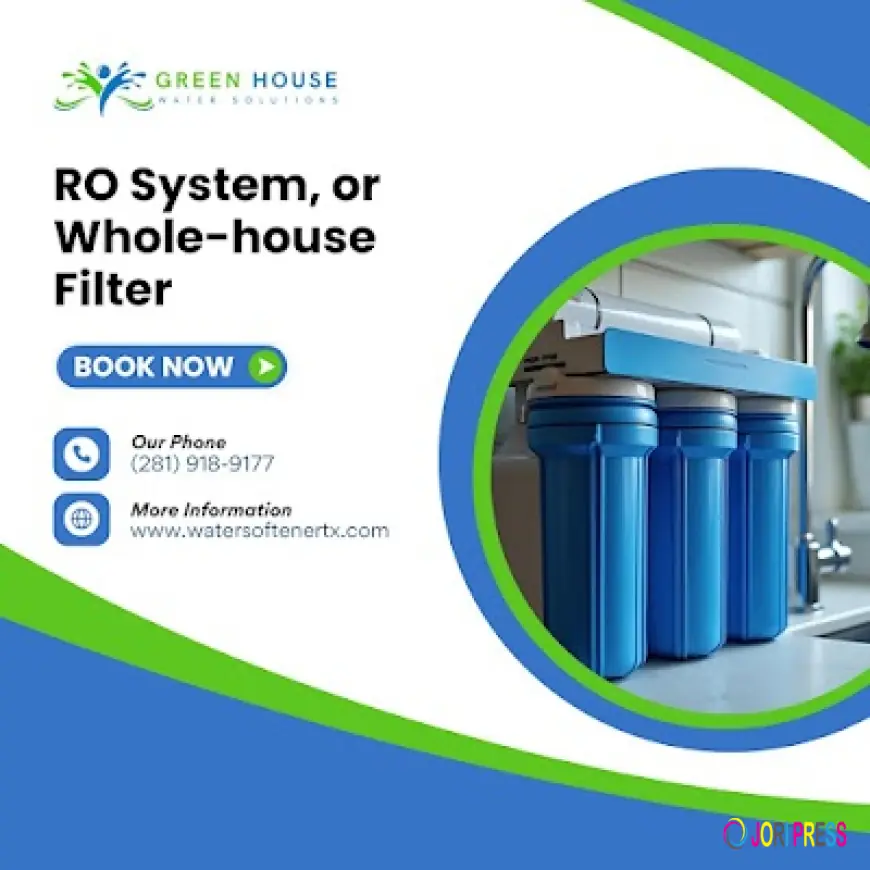 Houston Experts Offer Advanced RO Water Systems to Improve Drinking Water Quality