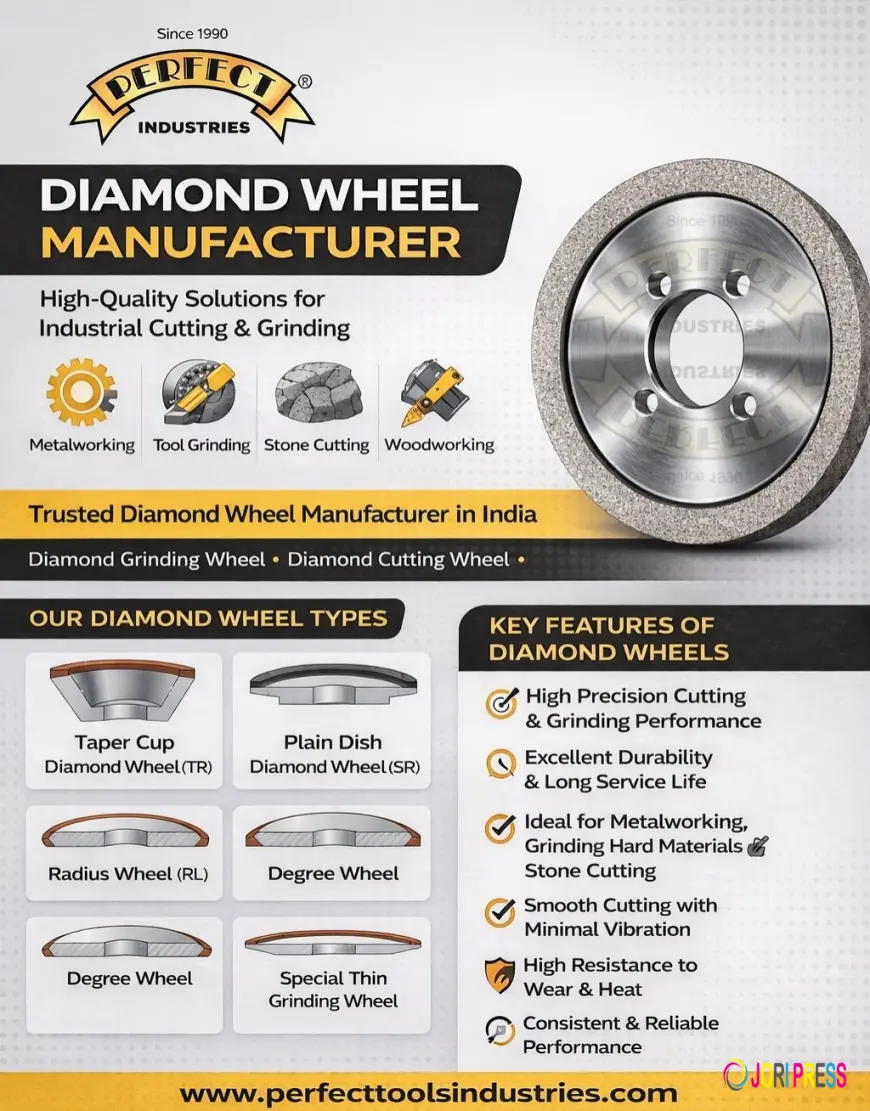 Industrial Diamond Wheel Manufacturer in Ahmedabad, India