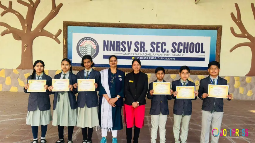 N.N.R.S.V. Sr. Sec. School Recognized for Academic Quality as a Best Middle School in Bikaner