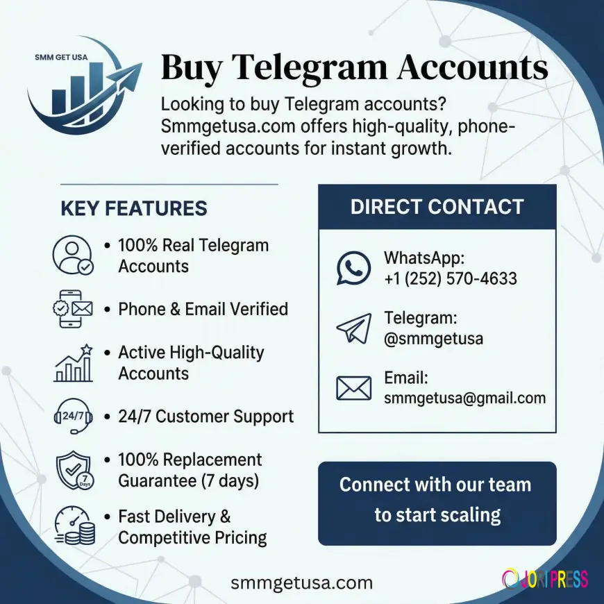 Buy Telegram Accounts Cheap – Premium Quality & Instant Access from smmgetusa.com