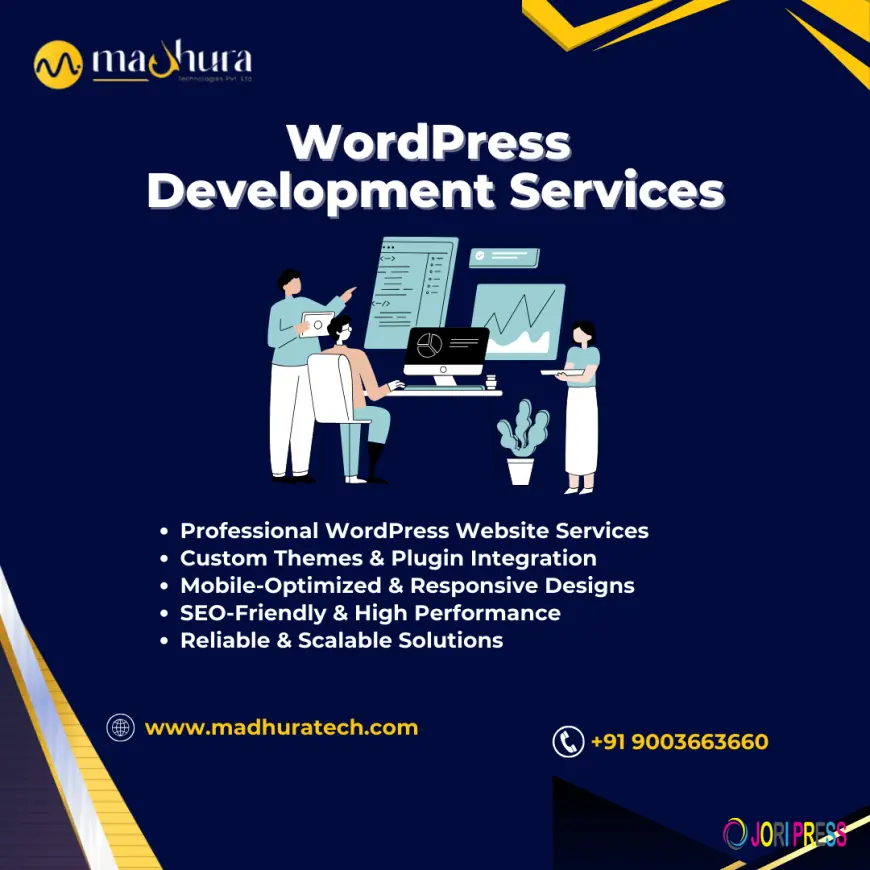 Top WordPress Development Services in Coimbatore | Madhura Technologies