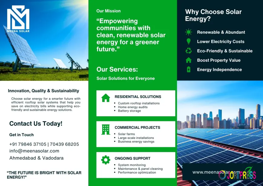The Best Solar Company in Ahmedabad for Homes and Businesses - Meena Solar