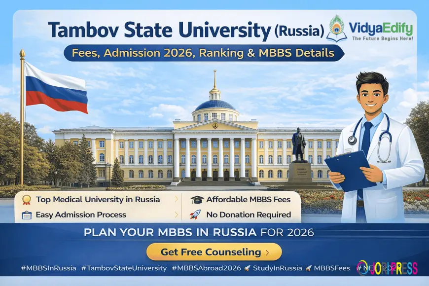Tambov State University (Russia) – Fees, Admission 2026, Ranking & MBBS Details