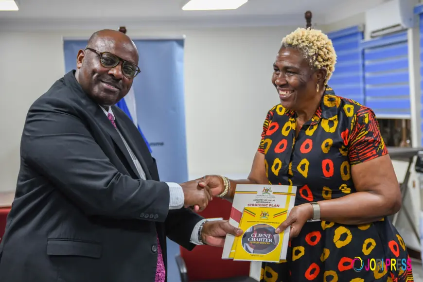 PS Ben Kumumanya signs MoLG and UNDP Partnership to enhance collaboration. 