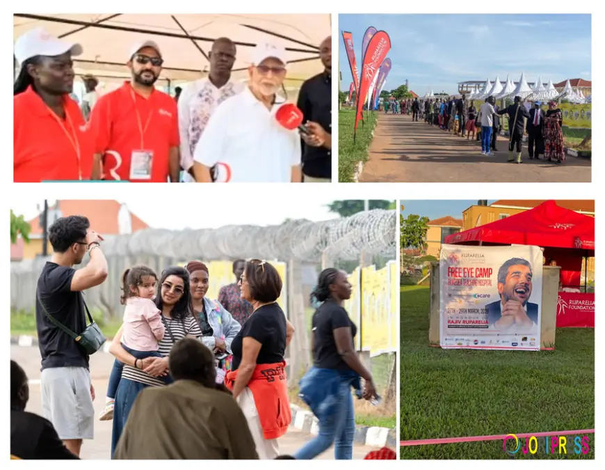 Ray of Hope: Thousands in Bukedea turn up to access free eye care by Ruparelia Foundation.